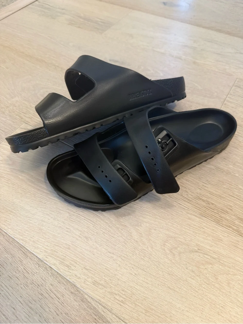 Birkenstock Men's Arizona EVA Sandal - Black Size 45